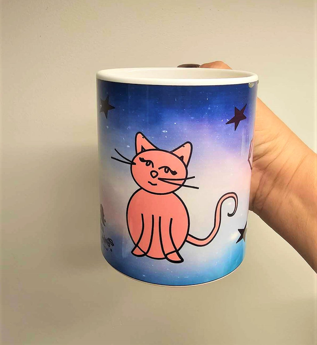 ORION KITTY Galaxy Mug 12 OZs