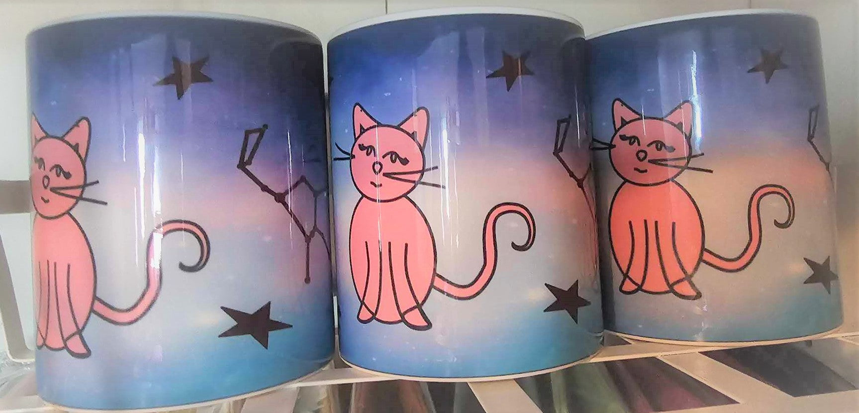 ORION KITTY Galaxy Mug 12 OZs