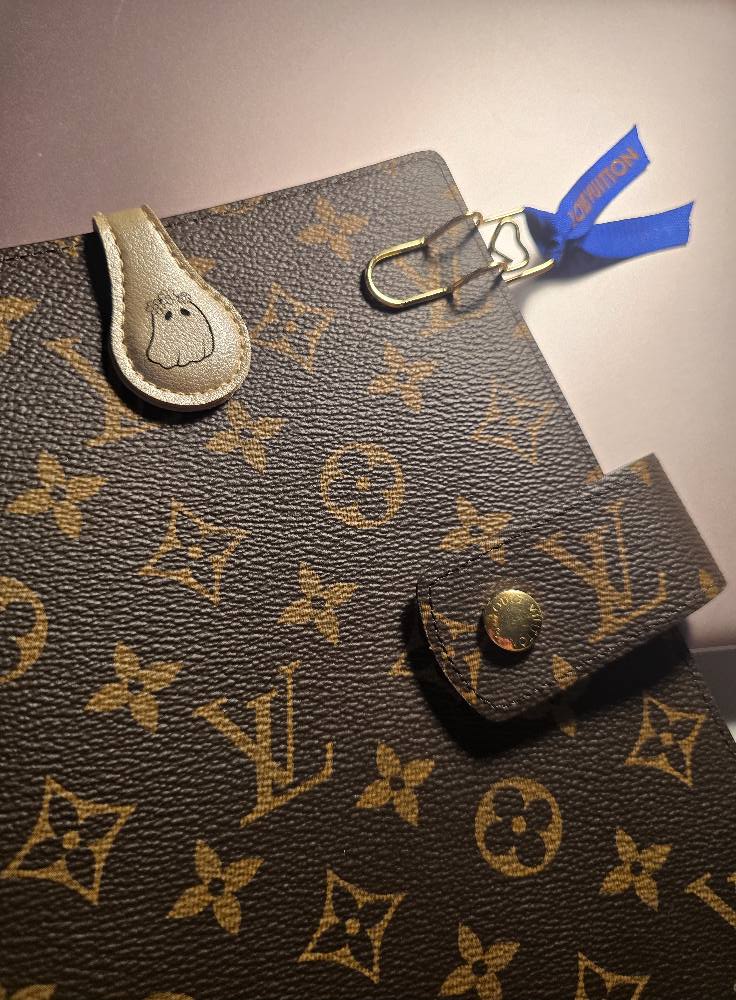 Bookmark Magnetic Vegan Leather Personalized