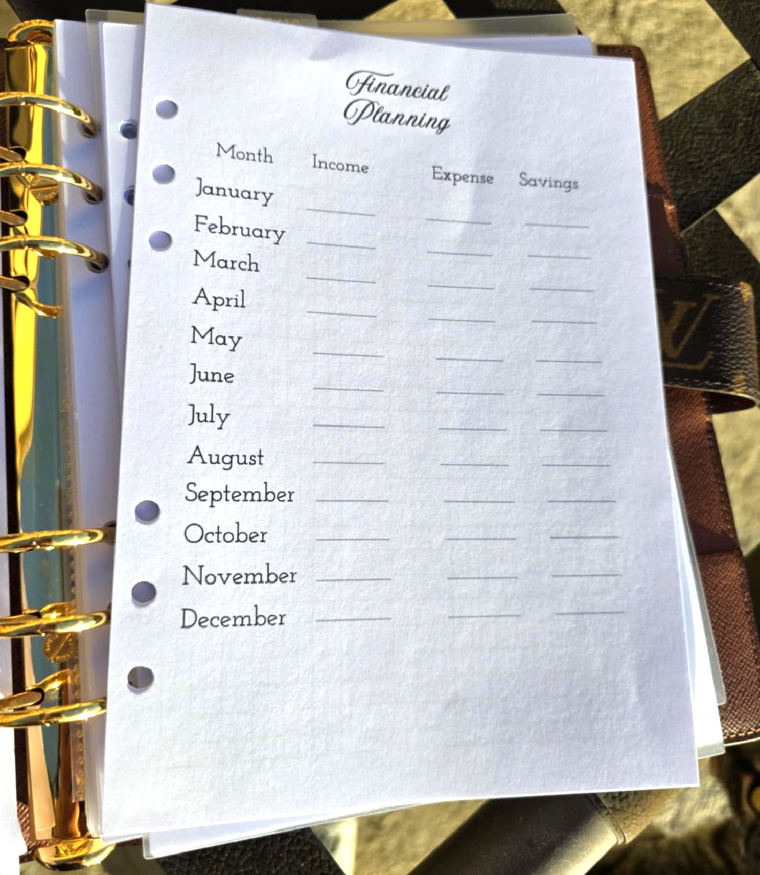 Budget Inserts A5