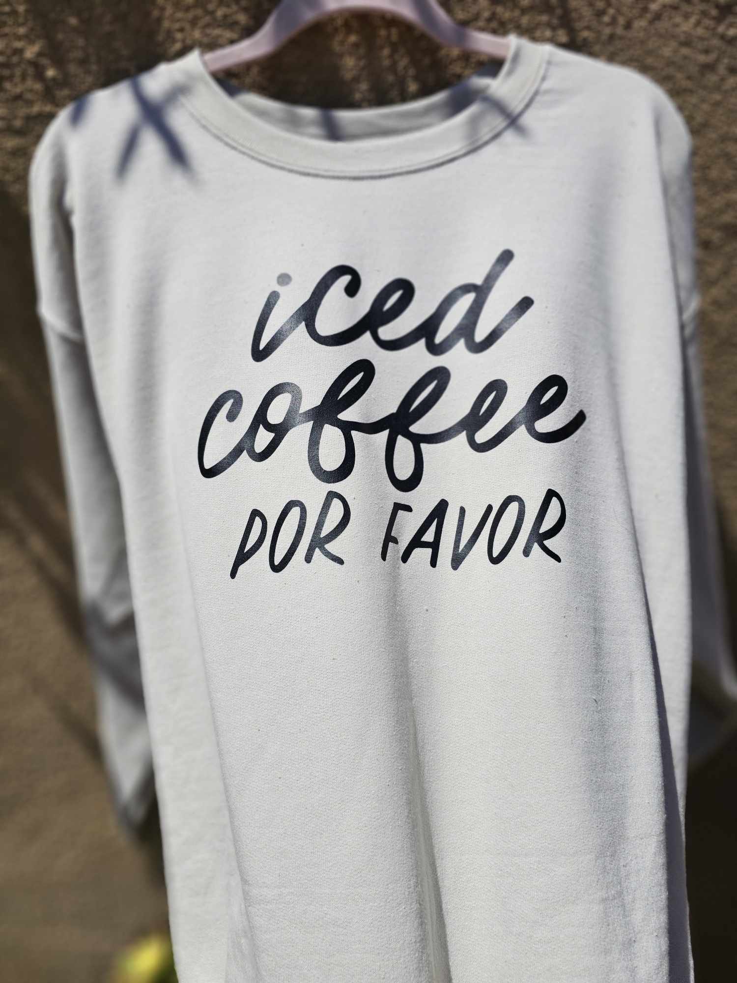 ICED COFFEE POR FAVOR PULLOVER