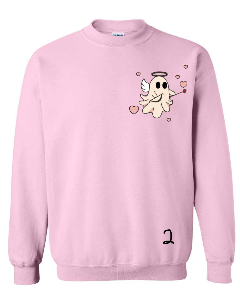 Spring time Boo-Jee Ghost and Mushroom Sweatshirts