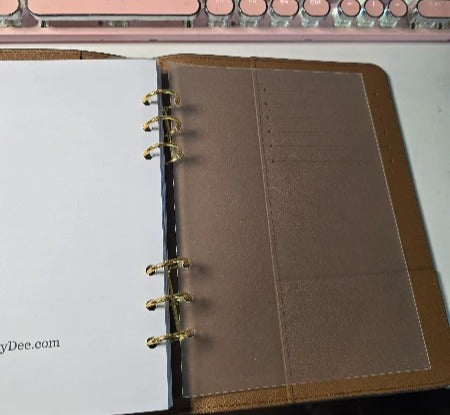 Ring Insert for Coach Agenda or LV GM Cover Agenda