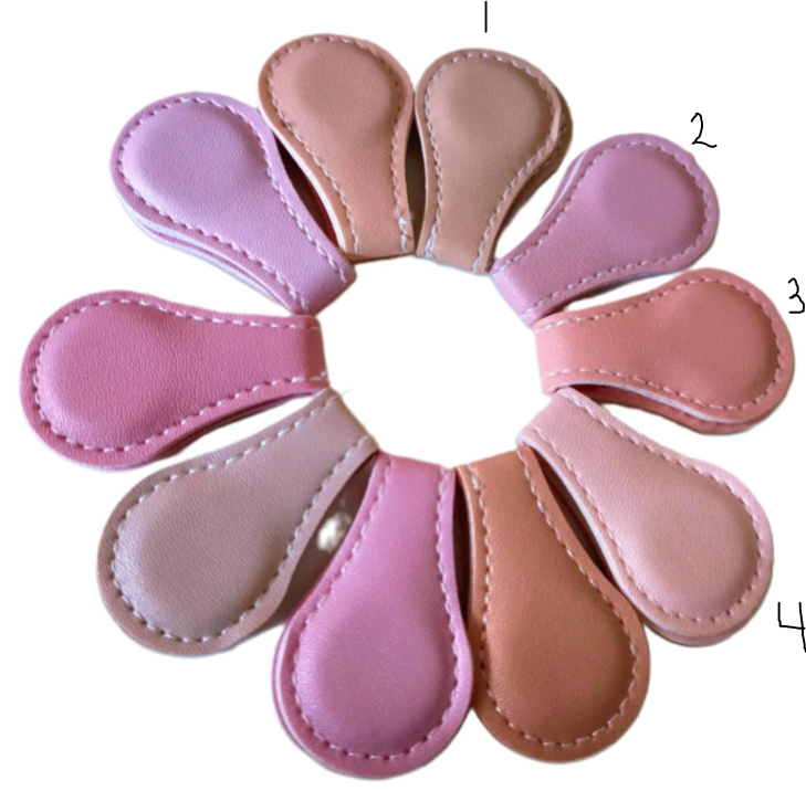 Bookmark Magnetic Vegan Leather Personalized