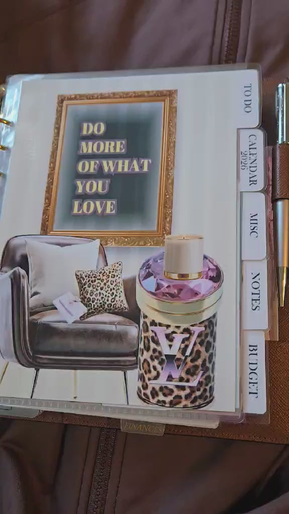 12 Chanel, Coach, Custom Pet, & LV Dashboards for LV or COACH Agenda Cover-A5