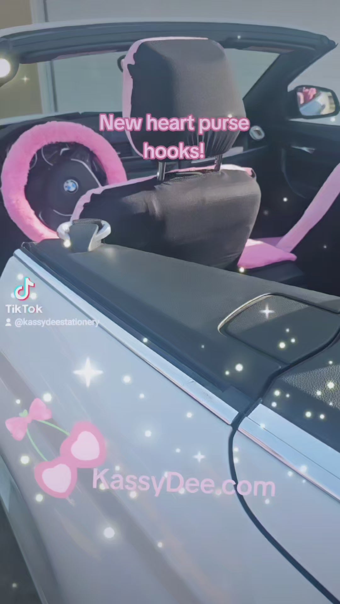 HEART PURSE HOOKS