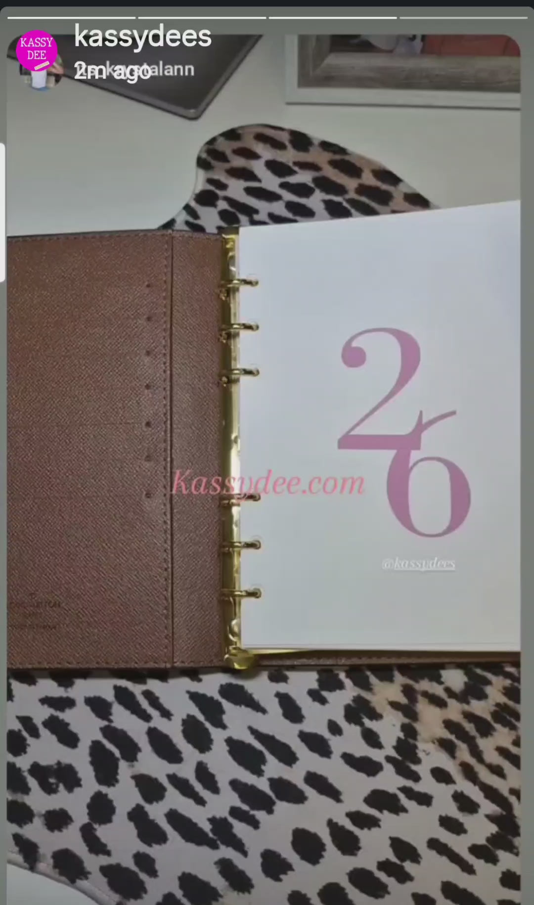 A6 Planner Inserts (MM) Standard Kit