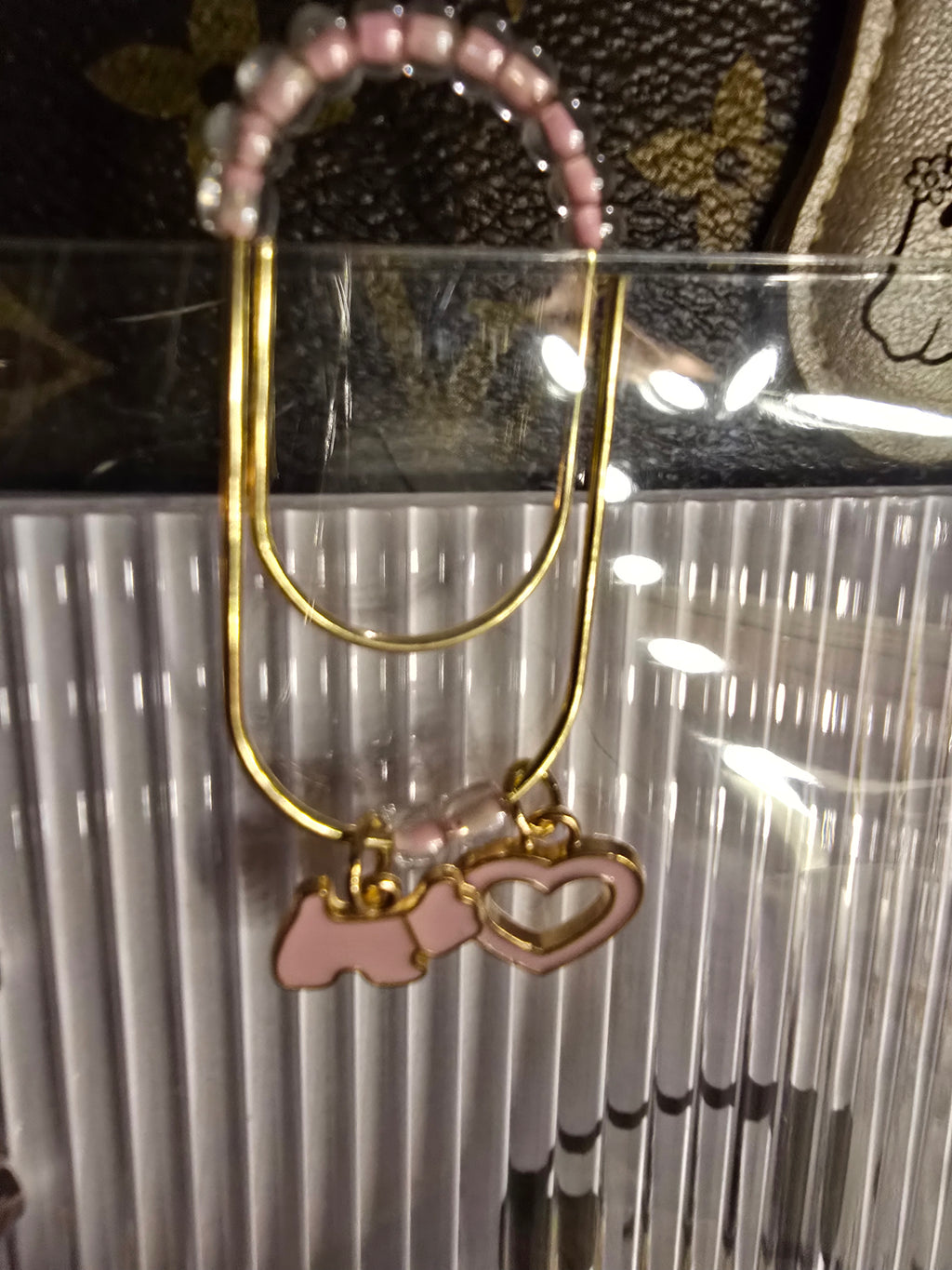 Charm Paper Clip Bookmark