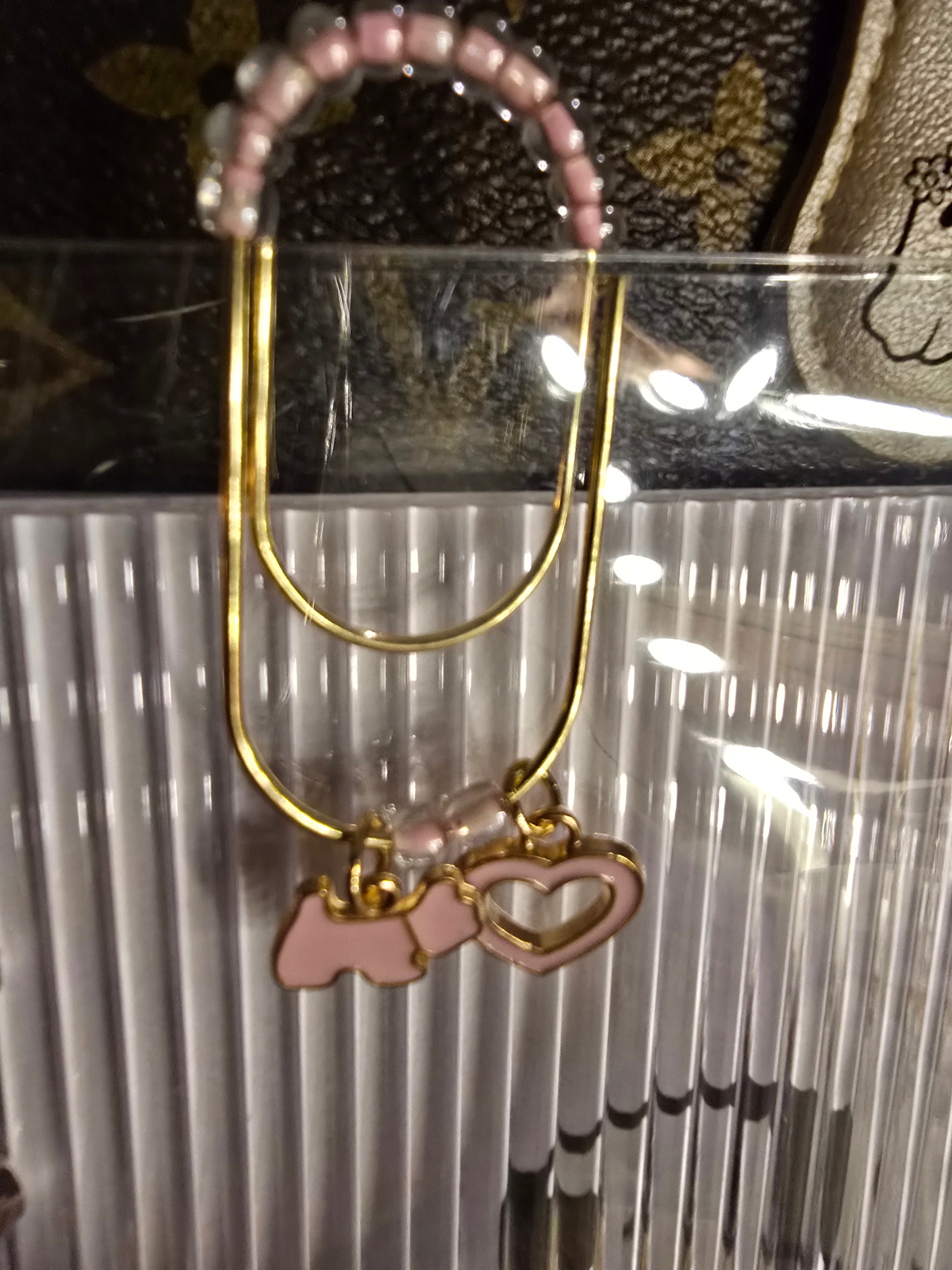 Charm Paper Clip Bookmark