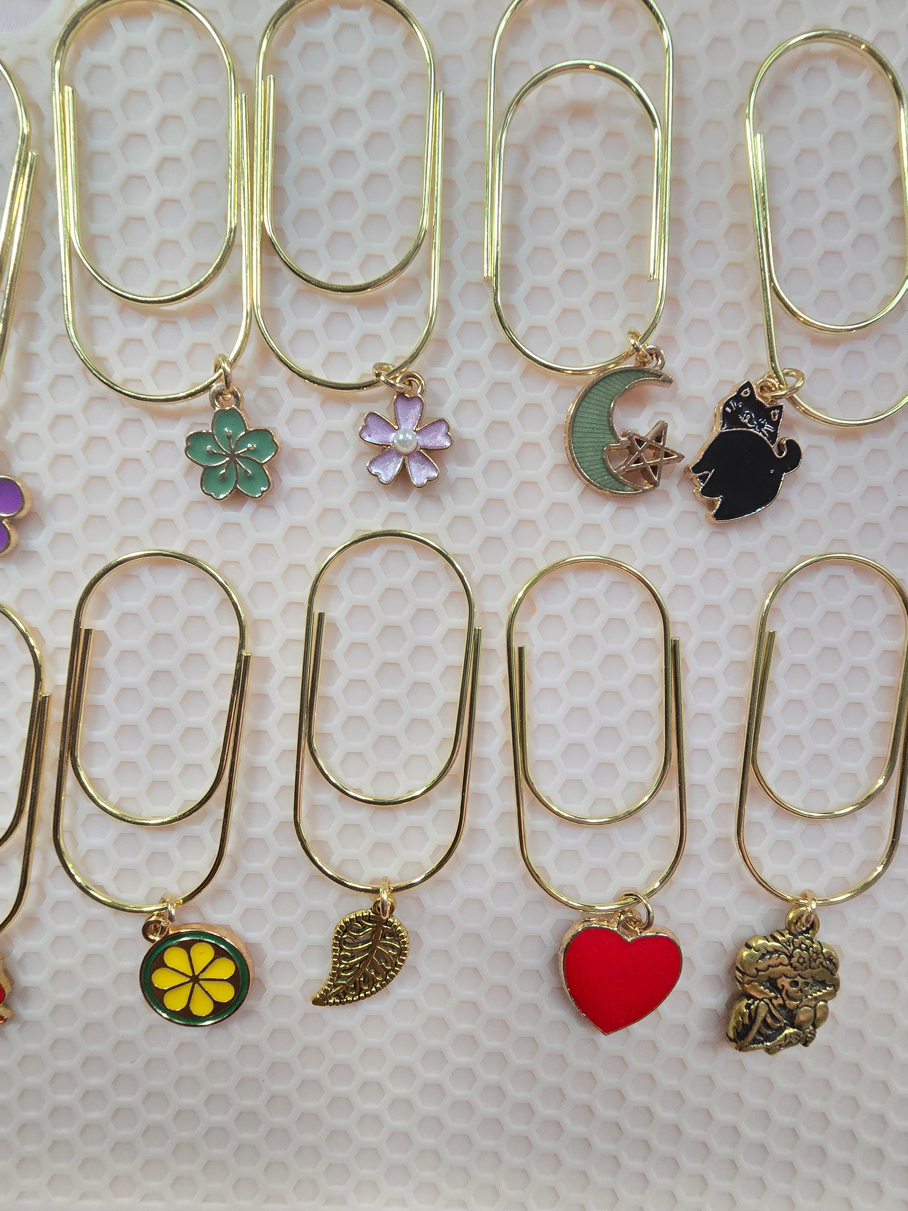 Charm Paper Clip Bookmark