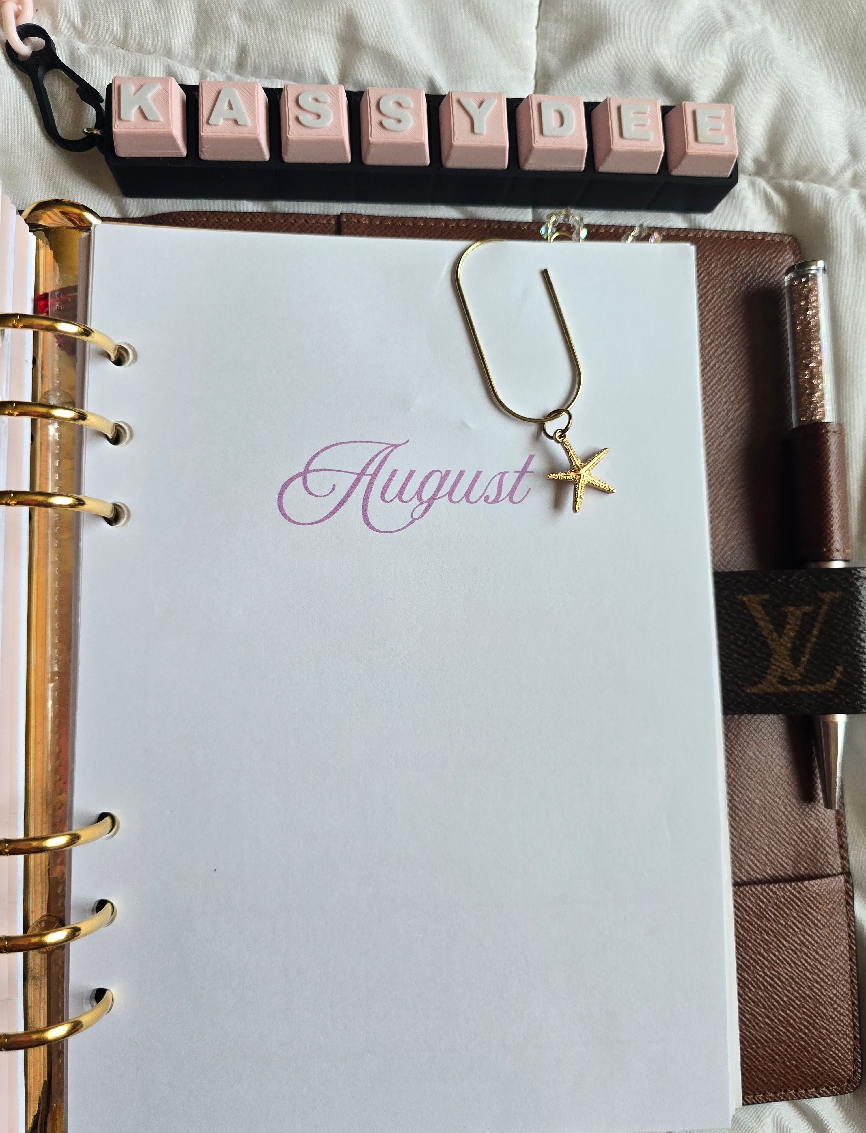 A5 PINK Planner Inserts (GM) Standard Kit