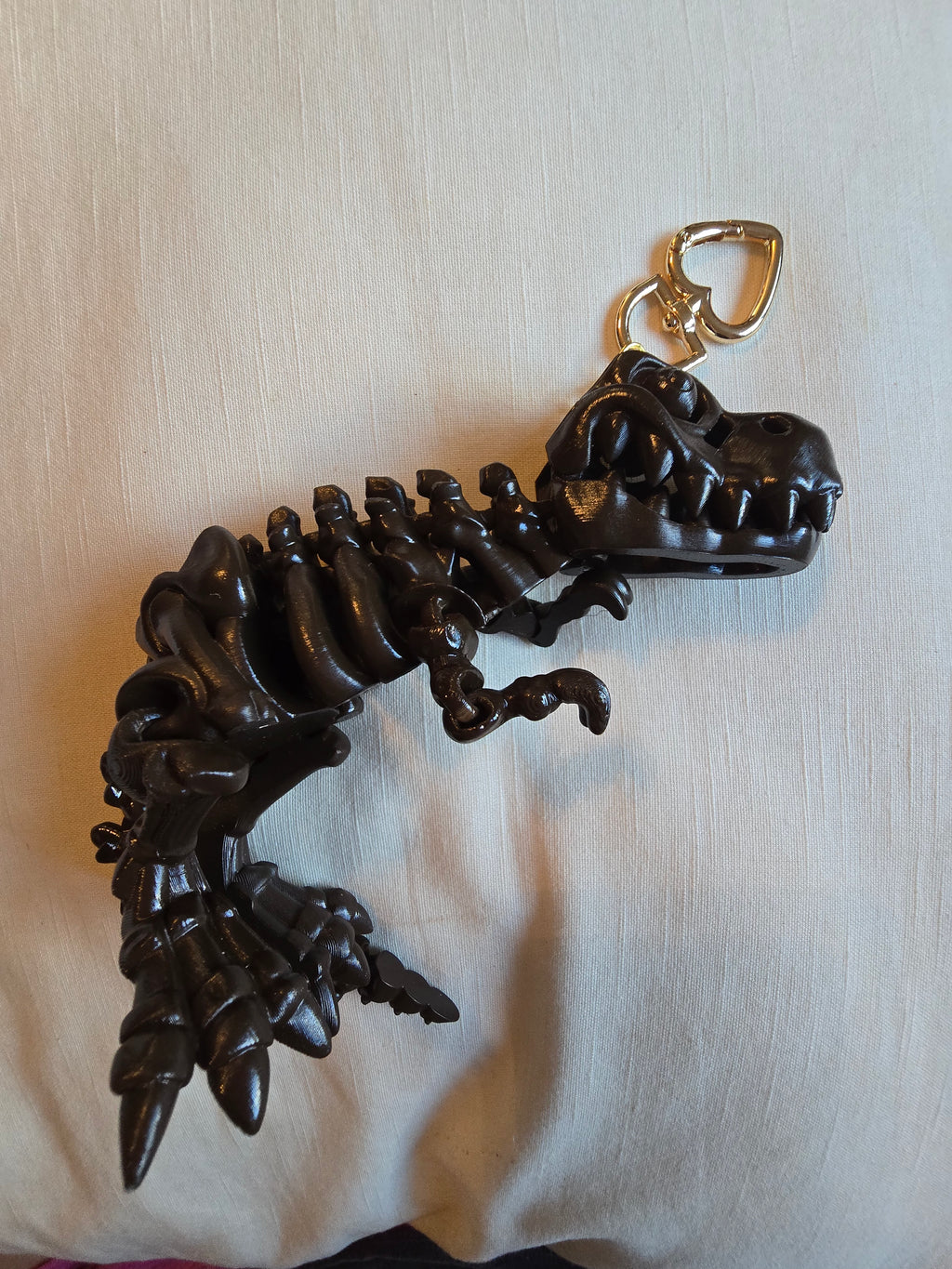 Dinosaur Keychain Charm