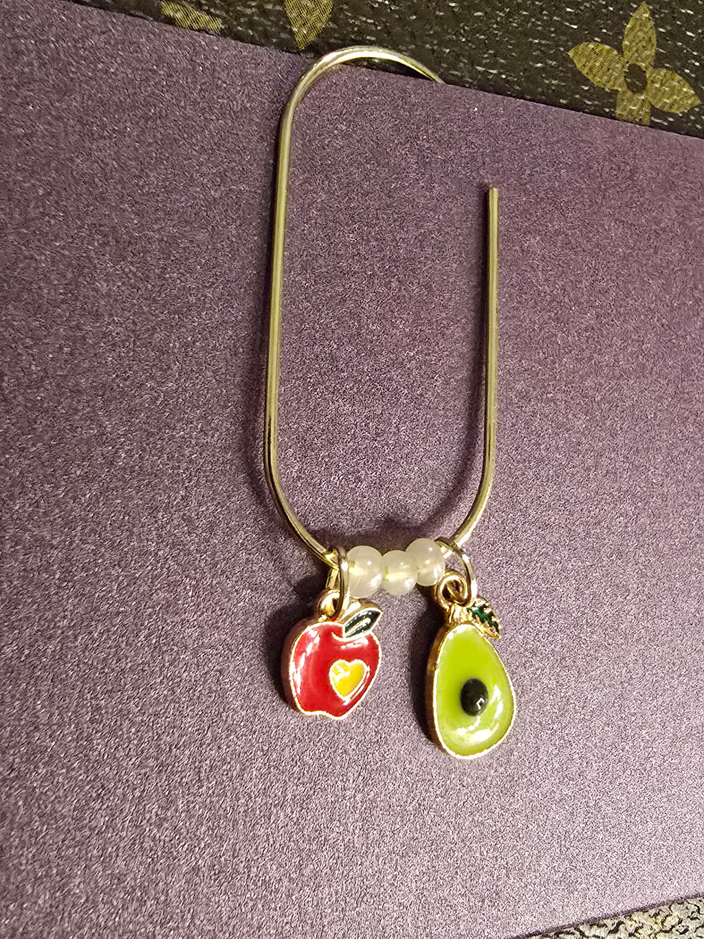 Charm Paper Clip Bookmark