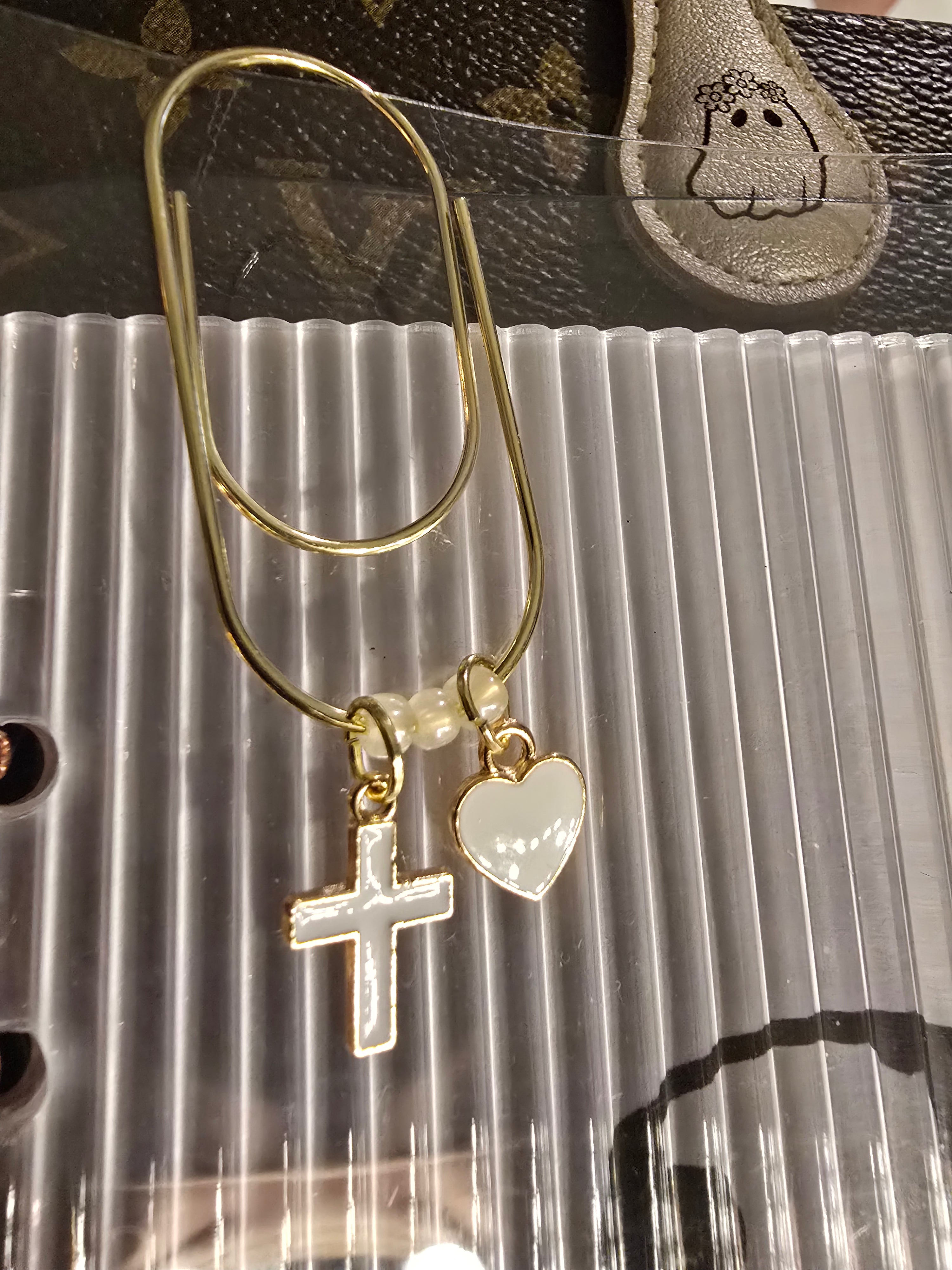 Charm Paper Clip Bookmark