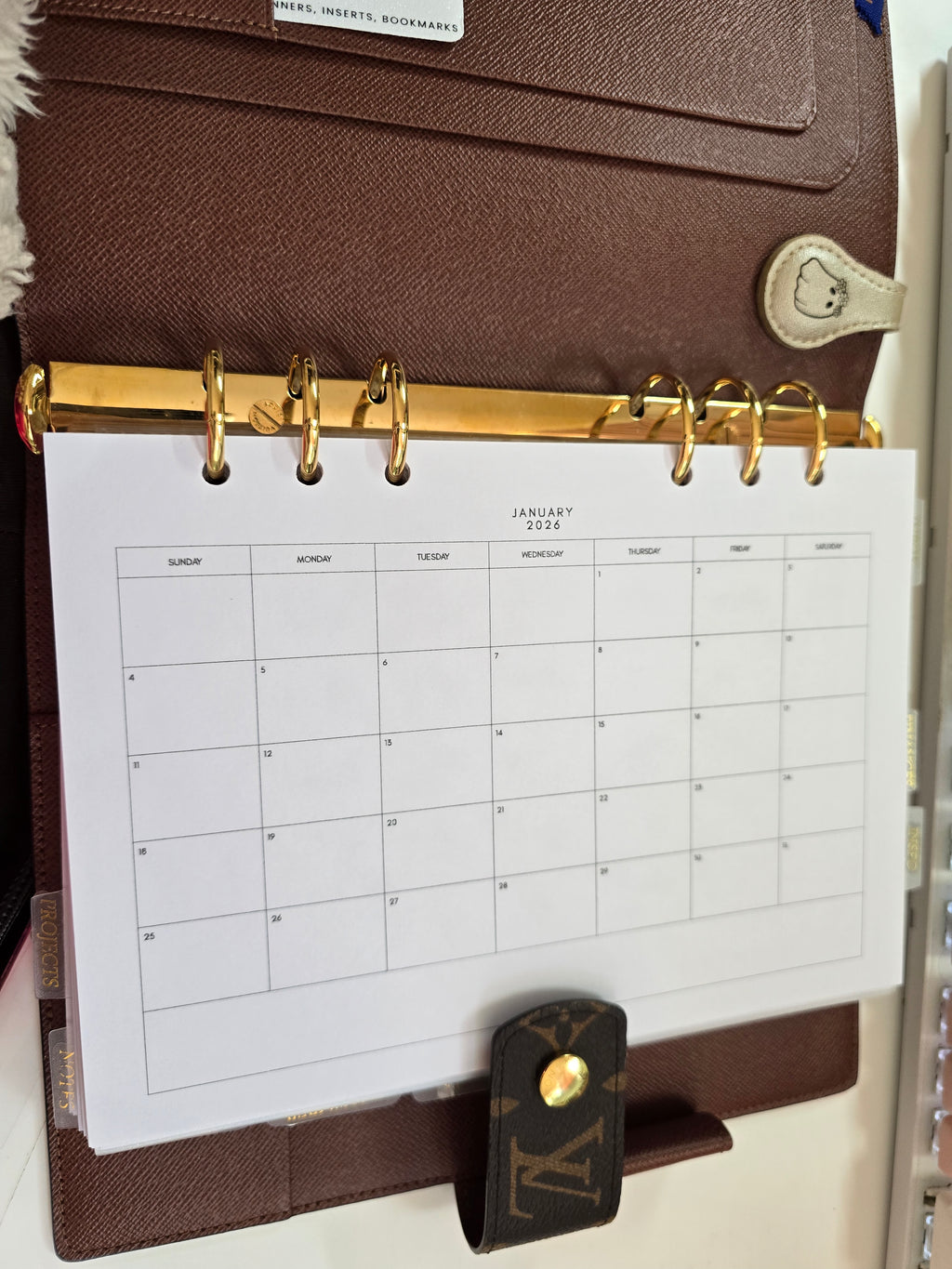 2026 Dated Inserts A5 Landscape