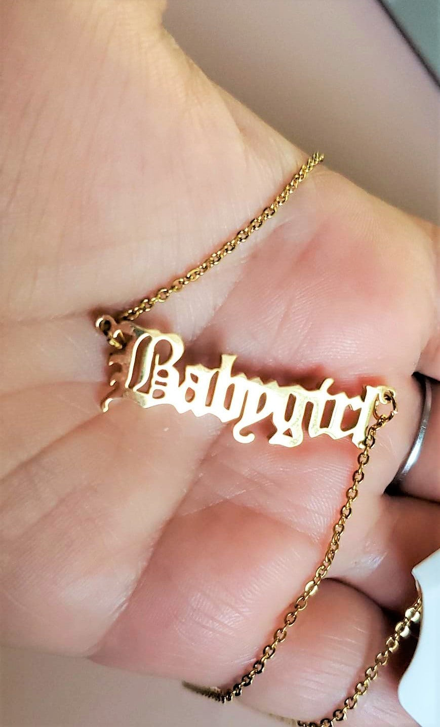 Baby Girl Gold Necklace