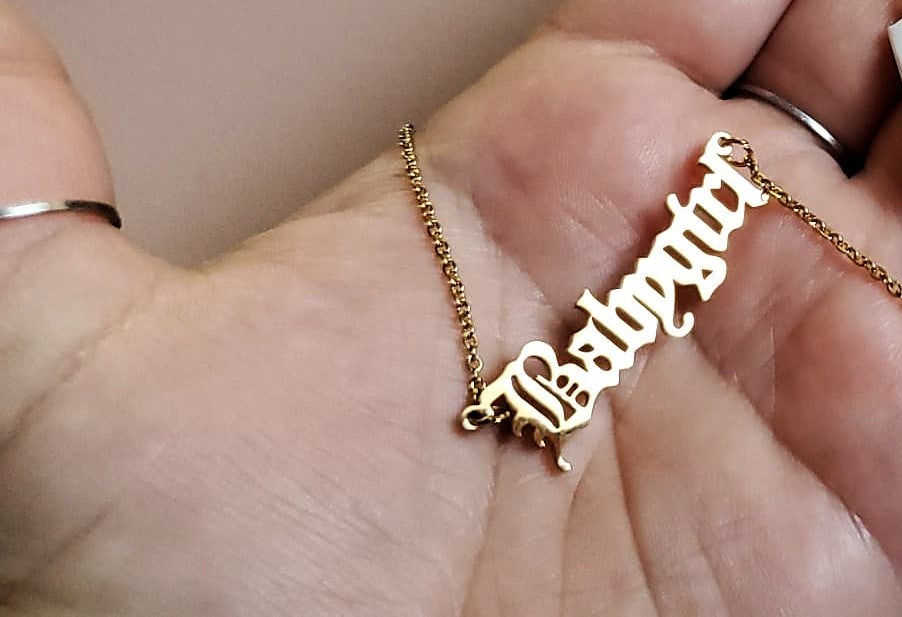 Baby Girl Gold Necklace