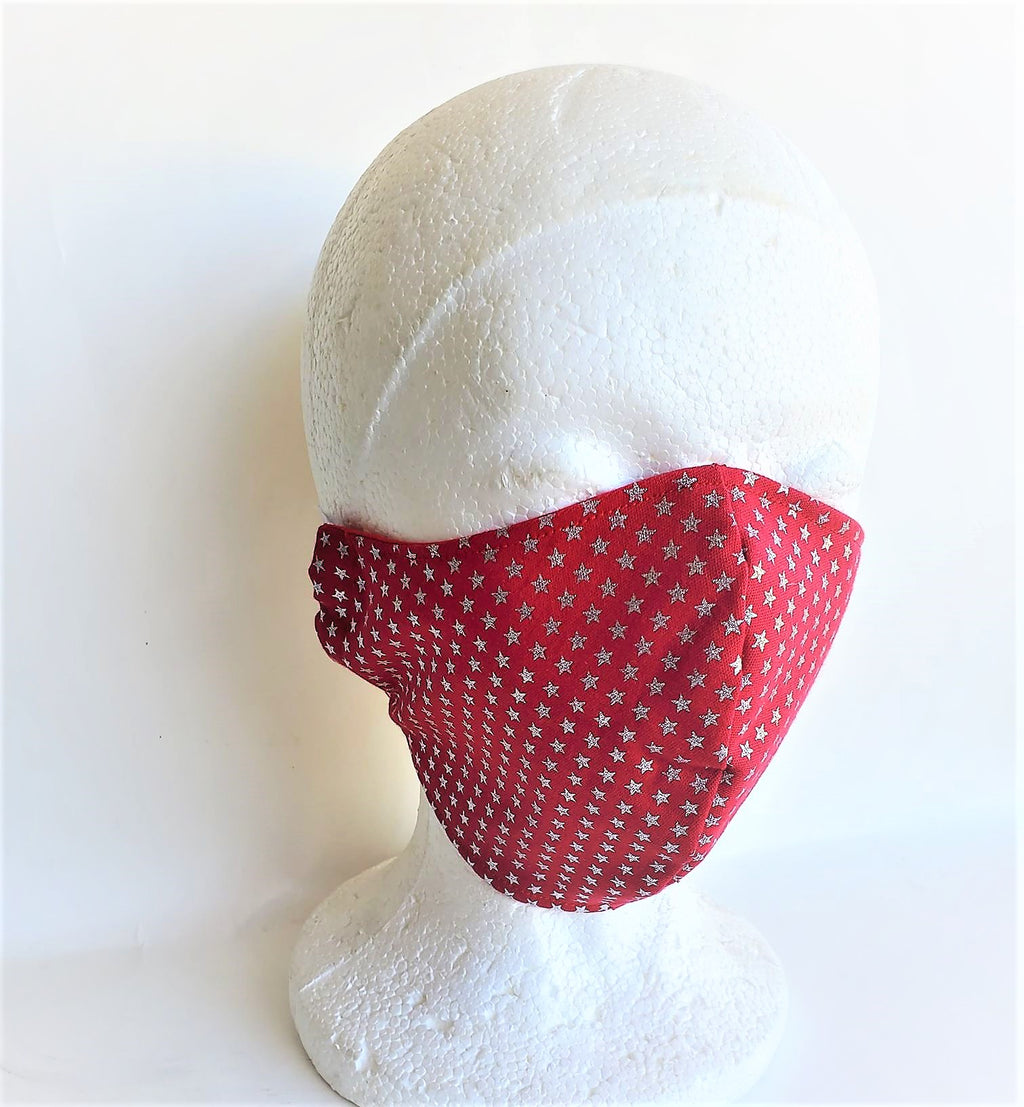 Silver Stars Mask