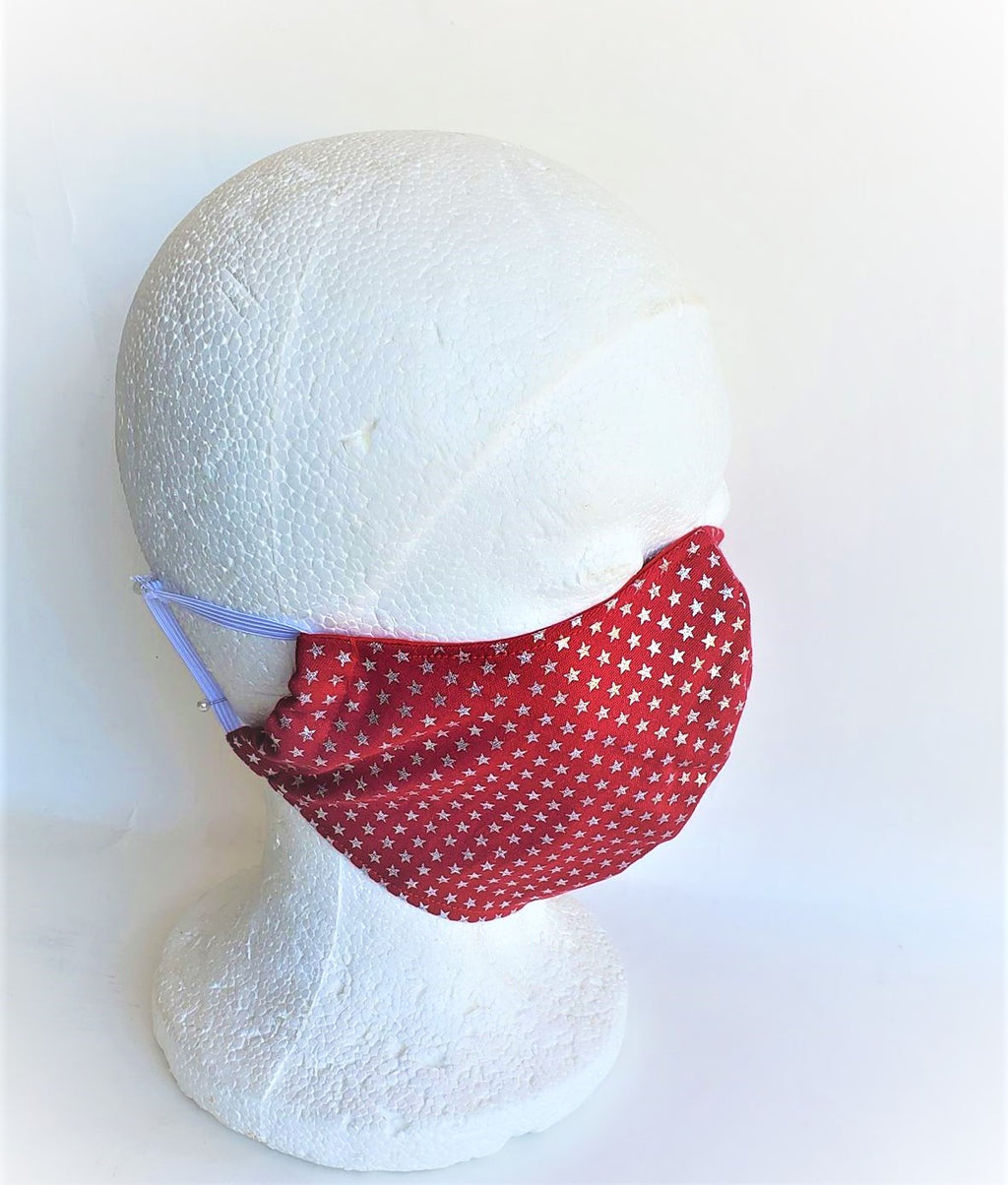 Silver Stars Mask