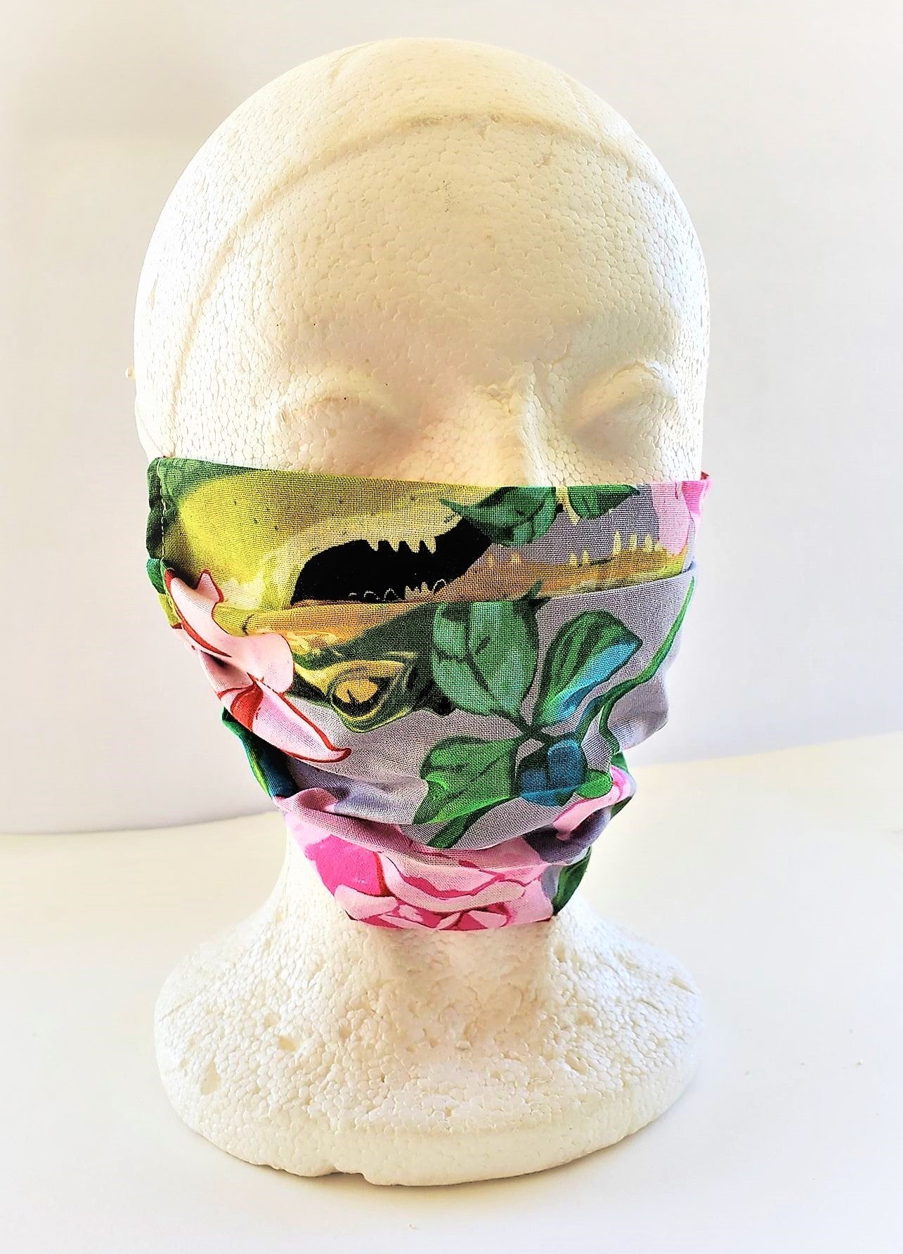 "Tropical Roses" Mask