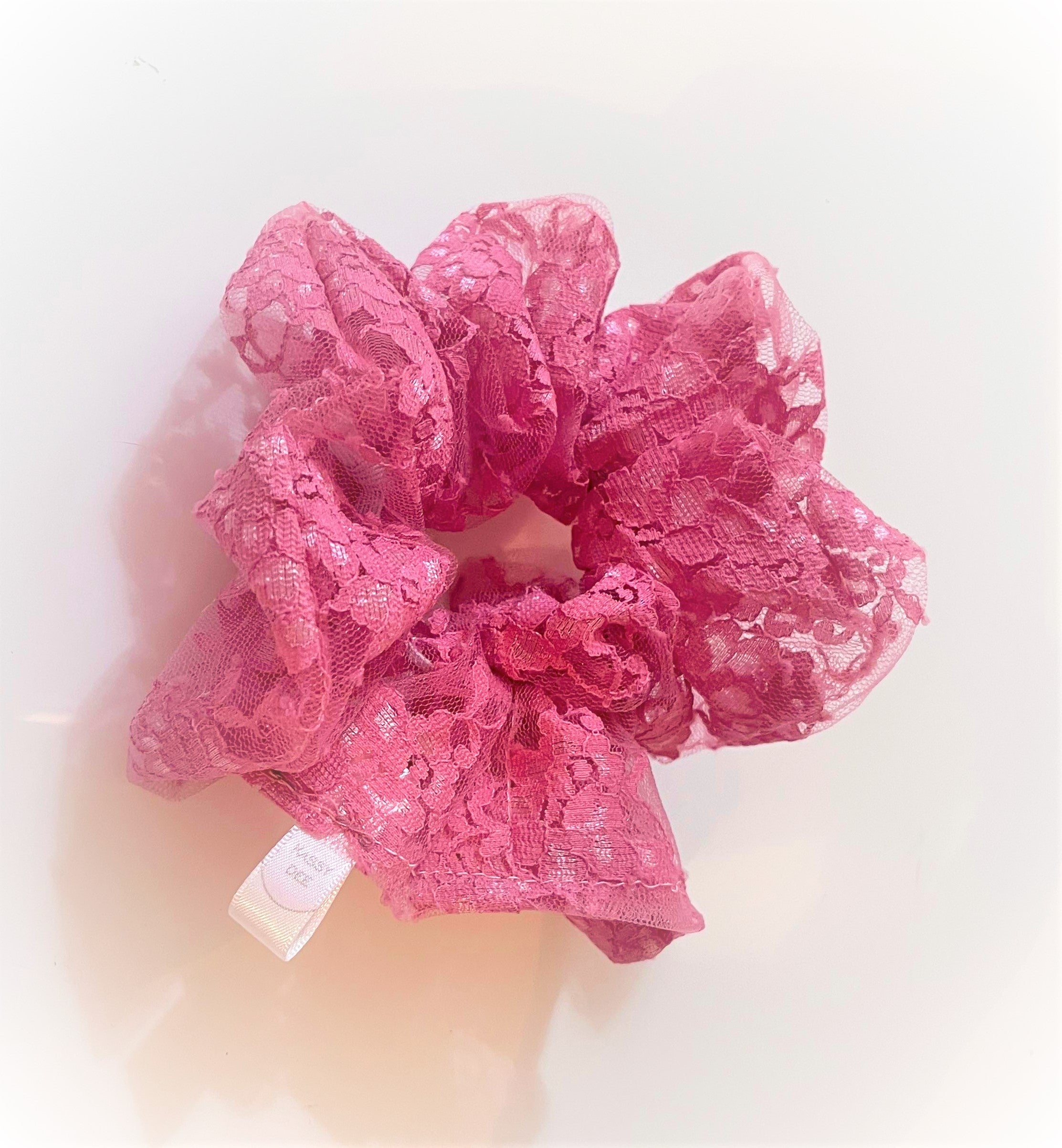 GRANDE SCRUNCHY Pink Lace