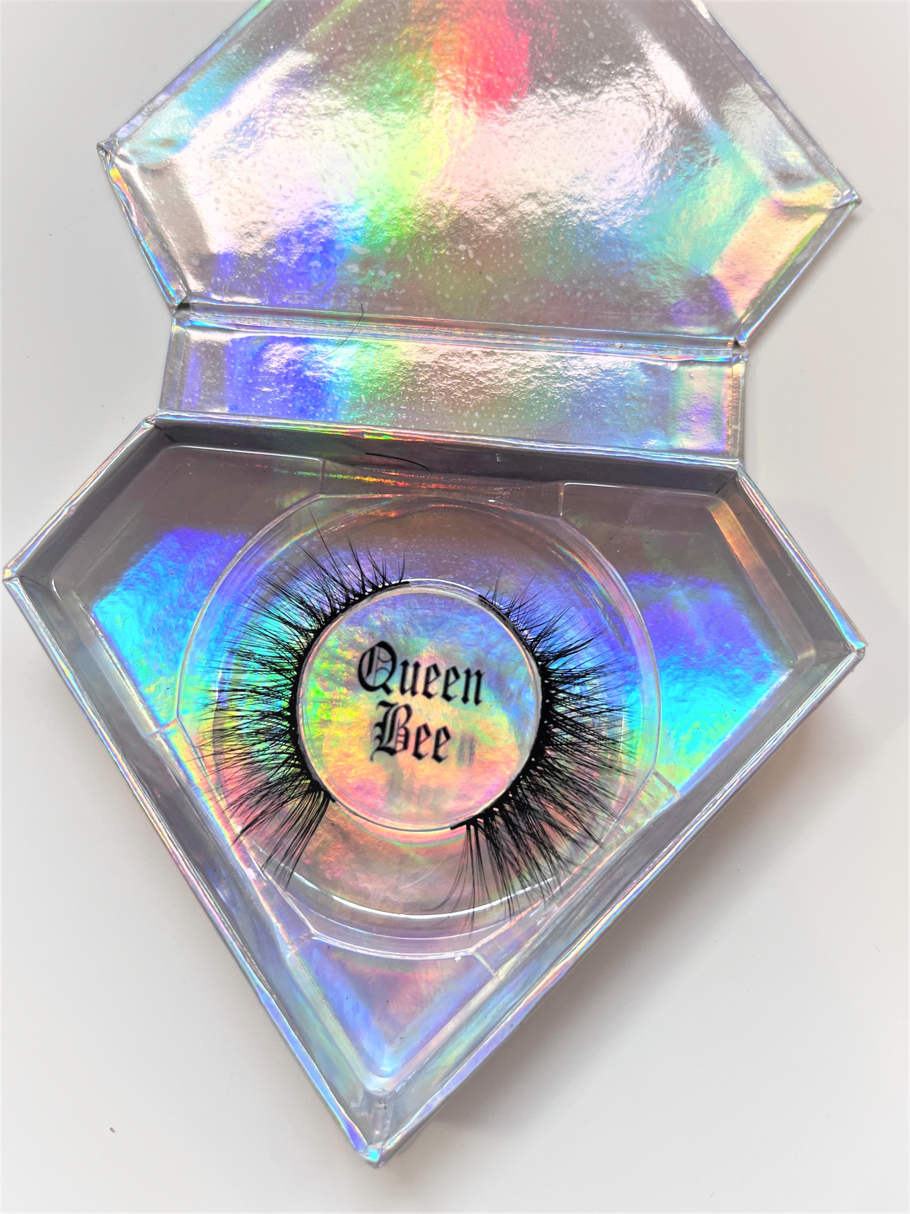 "Queen Bee" Wispy 3D Cruelty Free Lashes Cat Eye