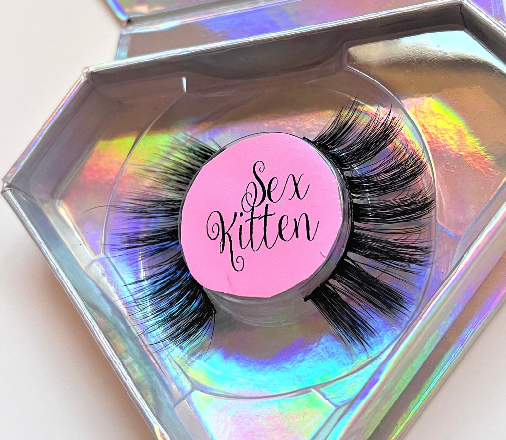 "Sex Kitten" Wispy 3D Cruelty Free Lashes
