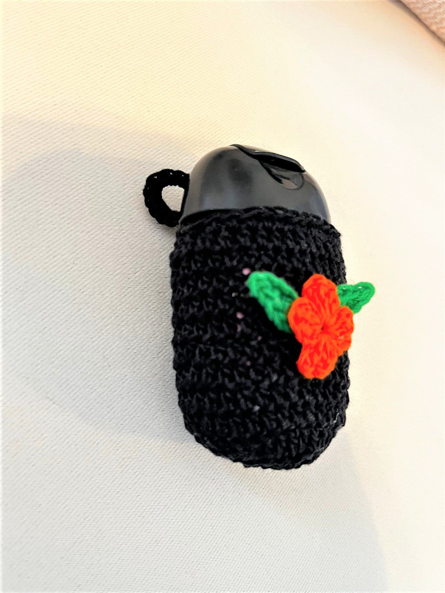 Crochet Hand Sanitizer Holder