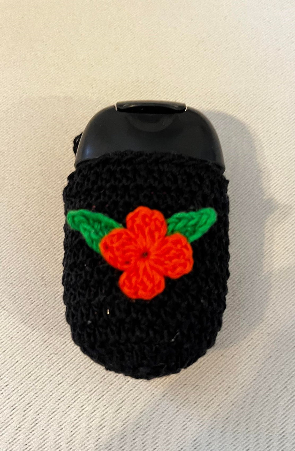 Crochet Hand Sanitizer Holder