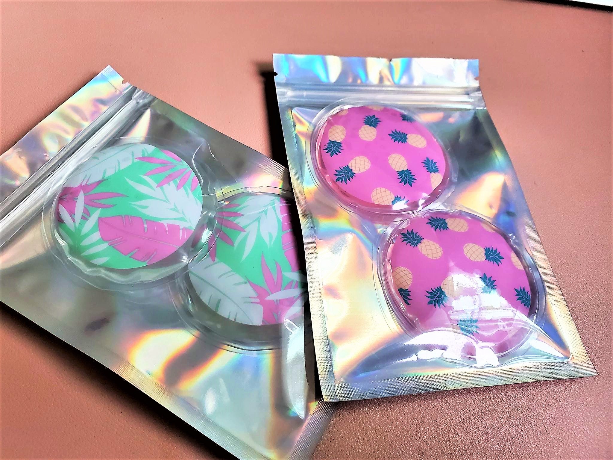 Cold/Hot Eye Gel Pads for Puffy Eyes Pineapples