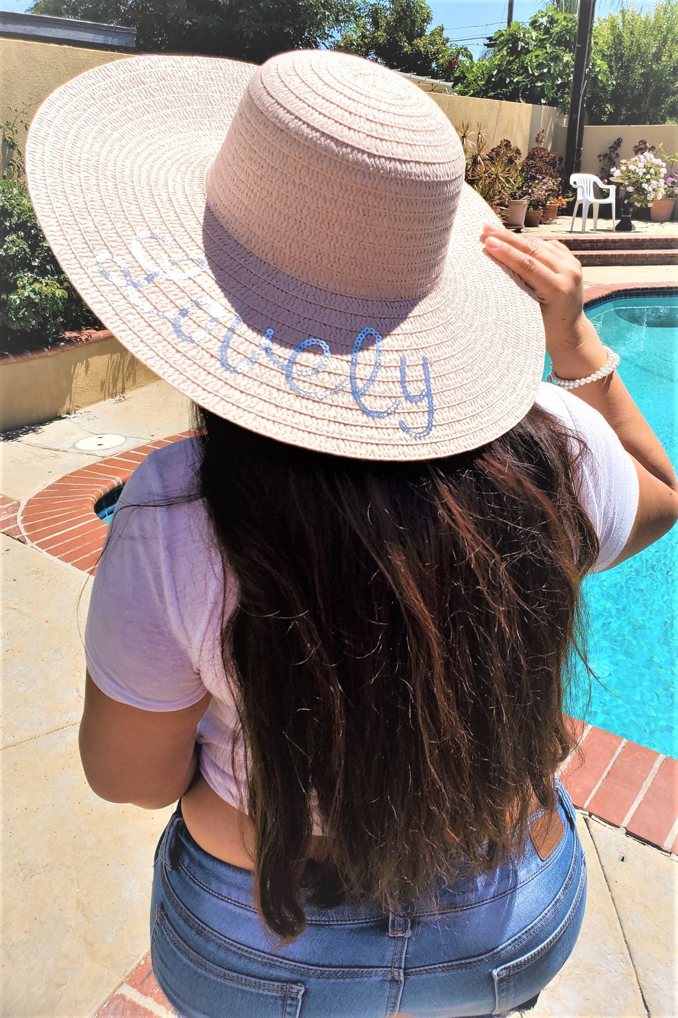 LOVELY Pink Summer Hat