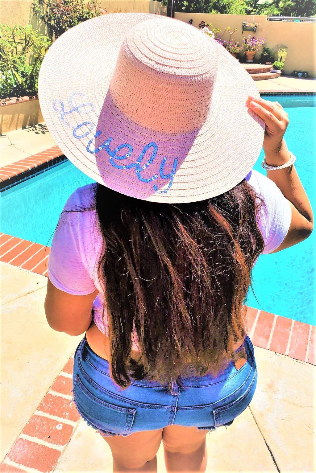 LOVELY Pink Summer Hat