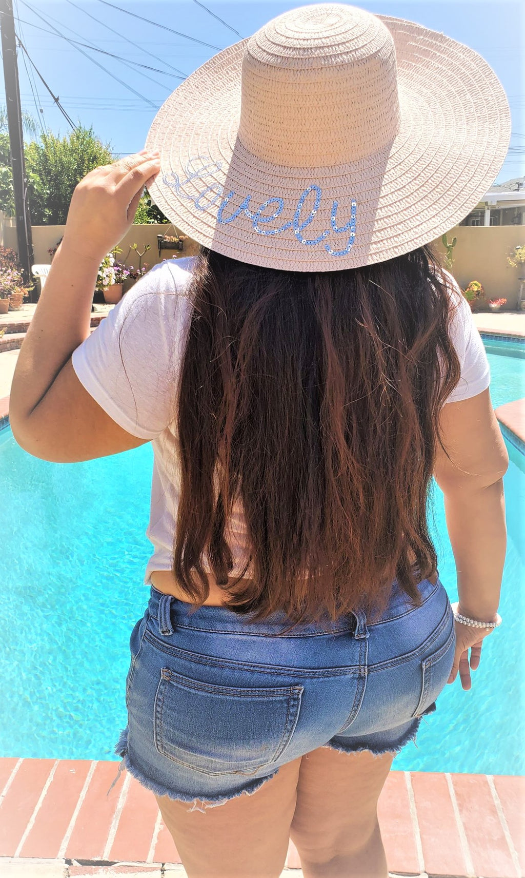 LOVELY Pink Summer Hat