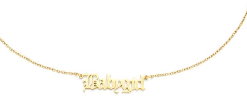 Baby Girl Gold Necklace