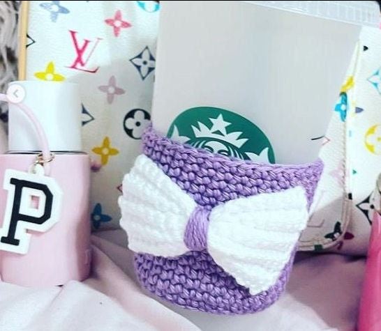 Coffee Cup Crochet Knitted Cozy