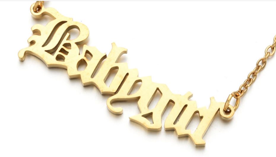 Baby Girl Gold Necklace