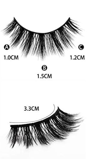 "Diamond Girl" Wispy 3D Cruelty Free Lashes