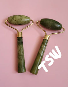 Jade Roller Natural Stone Facial Roller Massager