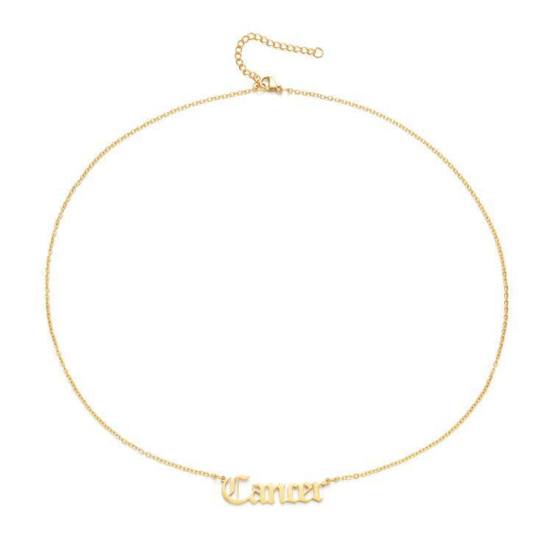 Horoscope Zodiac Necklace