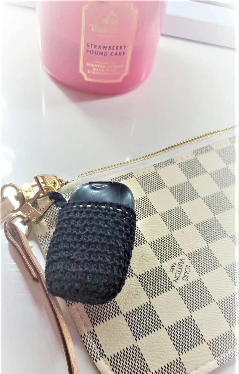 Crochet Hand Sanitizer Holder