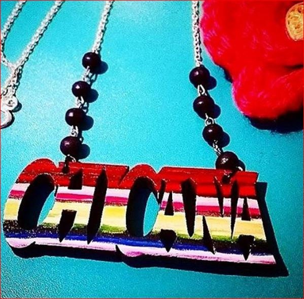 As Featured on BuzzFeed- CHICANA Necklace