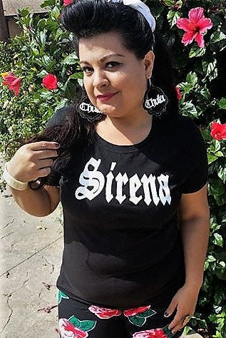 SIRENA Black T-shirt