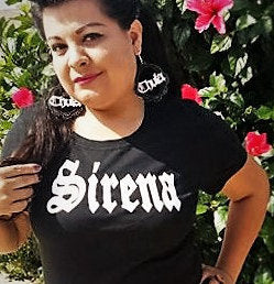 SIRENA Black T-shirt