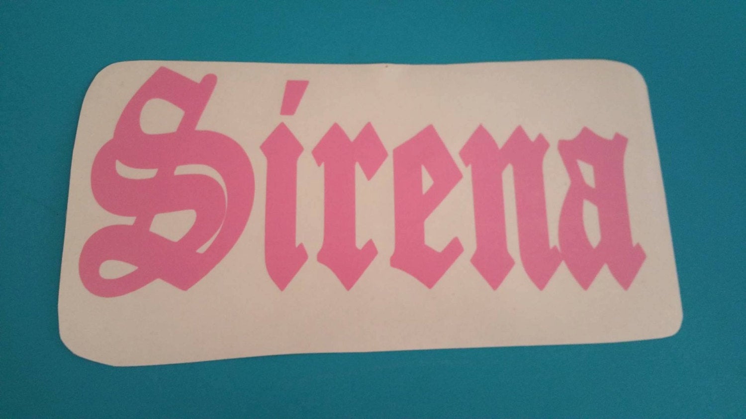 CUSTOM VINYL Decal Design SIRENA Mermaid