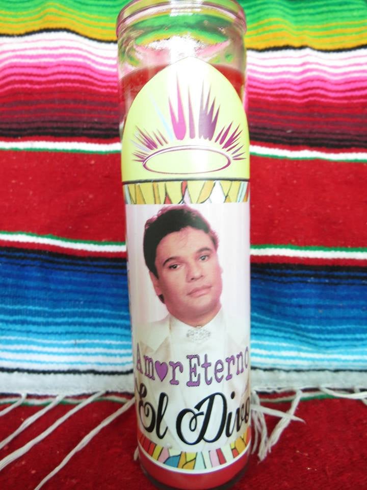 Vela de Juanga JUAN GABRIEL El Divo Candle