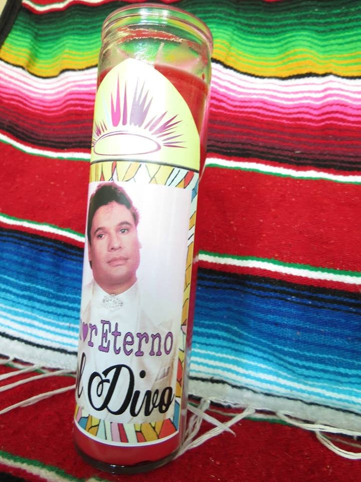 Vela de Juanga JUAN GABRIEL El Divo Candle