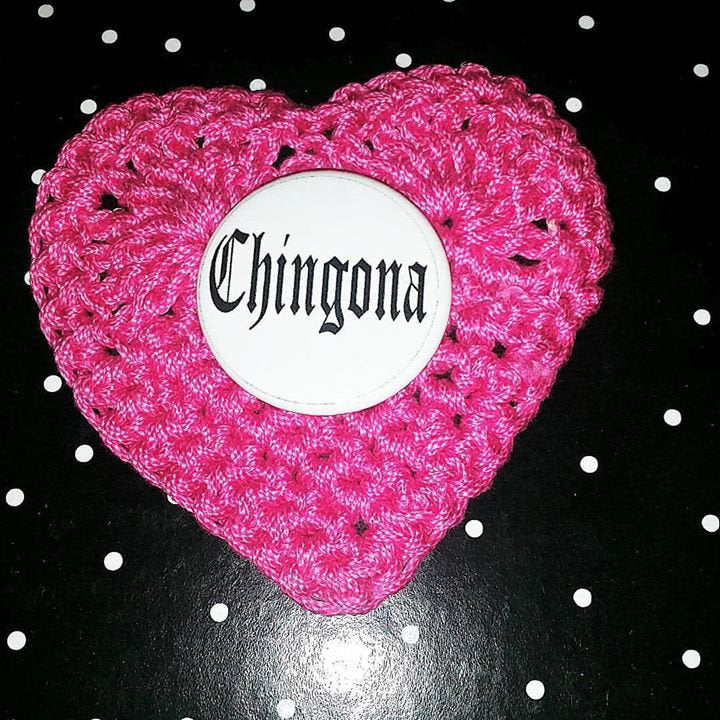 CHINGONA PIN  Button
