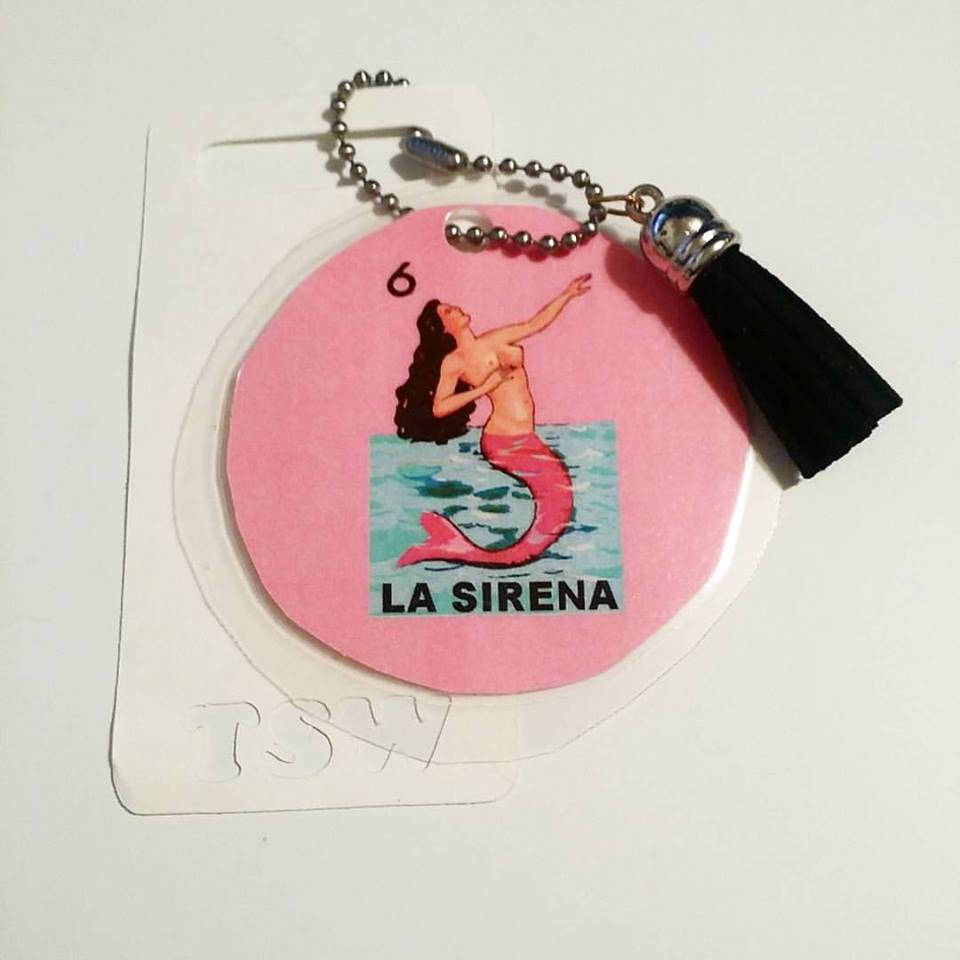 LA SIRENA LOTERIA Planner Tag
