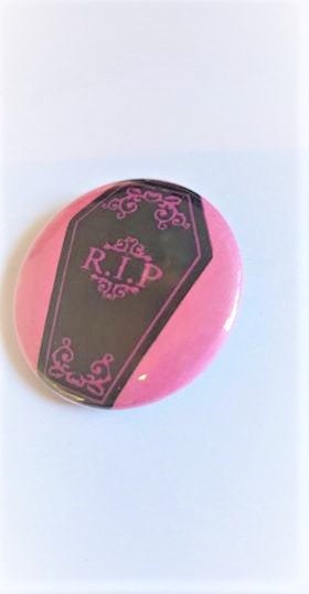 RIP Coffin Pin