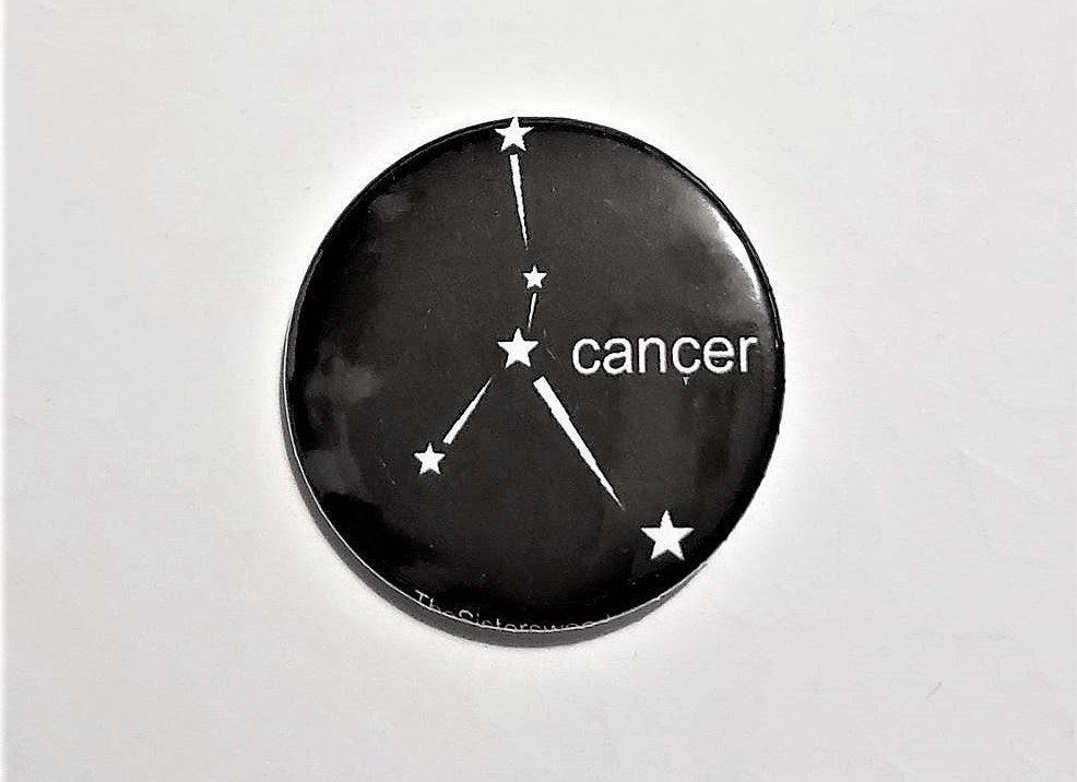 ZODIAC STAR CONSTELLATION Pin Button 1.5"